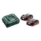 Metabo BAS-SET 2 x LiHD 4,0ah 18V