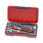 Teng Tools T1424 Hylsnyckelsats 1/4" 24-delar