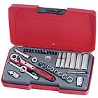 Teng Tools T1435AF Hylsnyckelsats 1/4" 35-delar