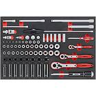 Teng Tools hylsnyckelsats TTESK77 (76 delar)