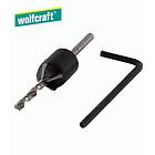 Wolfcraft Försänkare med borr Ø3,2x12mm