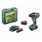 Bosch Skruvdragare ADV 18 med 1x2,5Ah batteri och laddare