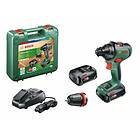 Bosch Skruvdragare ADV 18 med 2x2,5Ah batterier och laddare