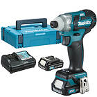 Makita Slagskruvdragare TD111DSAJ 10.8V with 2st 2.0Ah batterier och laddare i M