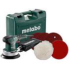 Metabo Excenterslip SXE 3150 Set inkl. självhäftande slipark, 25 delar