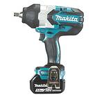 Makita Mutterdragare DTW1002RTJ 1/2" 18V 2st 5,0Ah batterier och laddare i MAKPAC