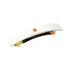 Balmain Cellulose Acetate Barrette pour Cheveux Medium White