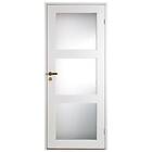 Diplomat Innerdörr Contur Vit Klarglas 3-Spegel B:80 cm H:210 92274135