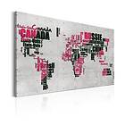 Arkiio Tavla World Map The French Connection (FR) 90x60 A3-N5656-DKX