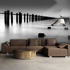 Arkiio Fototapet XXL Themsens mynning vid Shoeburyness, England 550x270 cm Shoeburyness A3-F5TNT0005-P