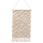 Venture Home Väggdekoration Hilda Wall Hanging Cotton 50*80-Rectangular-Offwhite 30147-101