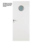 Swedoor Innerdörr Stable G64 Klarglas 625X2040 Vit 002453