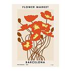 Pelcasa Poster Flower Market Barcelona Market. 30x40 cm 2386392-2