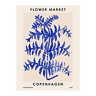 Pelcasa Poster Flower Market Copenhagen Market. 30x40 cm 2321595-2