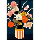 Pelcasa Poster Flowers At Night 21x30 cm 2369320-1