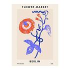 Pelcasa Poster Flower Market Berlin Market. 21x30 cm 2321597-1