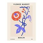 Pelcasa Poster Flower Market Berlin Market. 30x40 cm 2321597-2