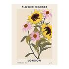 Pelcasa Poster Flower Market London Market. 21x30 cm 2386389-1