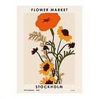 Pelcasa Poster Flower Market Stockholm 2386395 Market. 30x40 cm 2386395-2