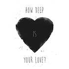 Pelcasa Poster How Deep Is Your Love 50x70 cm 2431385-3