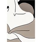Pelcasa Poster Matisse Shoulde 2 Black 21x30 cm 2192500-1