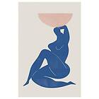 Pelcasa Poster Vase And Woman 50x70 cm 2260751-3