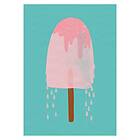 Pelcasa Poster Yummy Ice Cream 30x40 cm 2371628-2