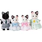 Sylvanian Families Figurset Familjen Svartvit Katt