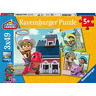 Ravensburger Puslespill Dino Ranch 3x49 Brikker