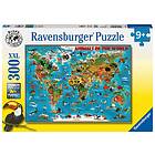 Ravensburger Pussel Djurens Värld 300 Bitar