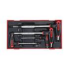 Teng Tools Insexnyckel i sats TTHEX7AF Tum 3/32-5/16 7 delar