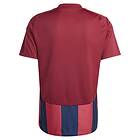 Adidas Striped 24 Short Sleeve T-shirt Röd M Man