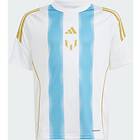 Adidas Messi Short Sleeve T-shirt Vit 13-14 Years Pojke