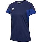 Hummel Travel Short Sleeve T-shirt Blå L Kvinna