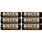 Star Trading Batteri AA 6-pack (Transparent)