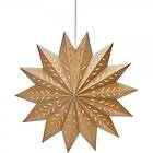 PRhome Alfa julstjärna 50cm (Brun)