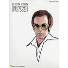 Elton John: Elton John Greatest Hits 1970-2002