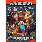 Stephanie Milton: Minecraft Official the Nether and End Sticker Book (Minecraft)