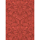William Morris Tapet QUEEN SQUARE WALLPAPERS Sunflower Chocolate/Red 216960