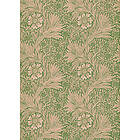 William Morris Tapet QUEEN SQUARE WALLPAPERS Marigold Pink/Olive 216953