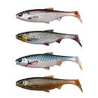 Savage Gear Jig SG 3D River Roach 8 cm 5g Clear Water Mix 4-pack