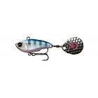 Savage Gear Fat Tail Spin 16g Blue Silver Pink
