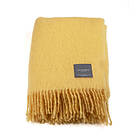 Stackelbergs Mohair pläd golden yellow