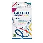 Giotto Glitterpennor 8-p, Turbo