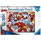 Marvel Hero Ironman Palapelit 100 bitar, Ravensburger