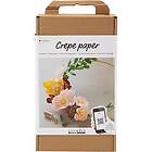 DIY Kit Kräppapper, Blomkrans