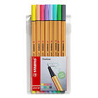 Stabilo point 88 set 8p pastel