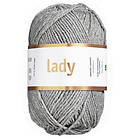 Järbo Garn Lady 50g grå – 44203 Grey