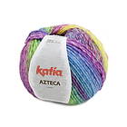 Katia Garn Azteca 100g lila/blå mel