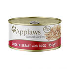 Applaws Chicken Breast with Duck in Broth 156g